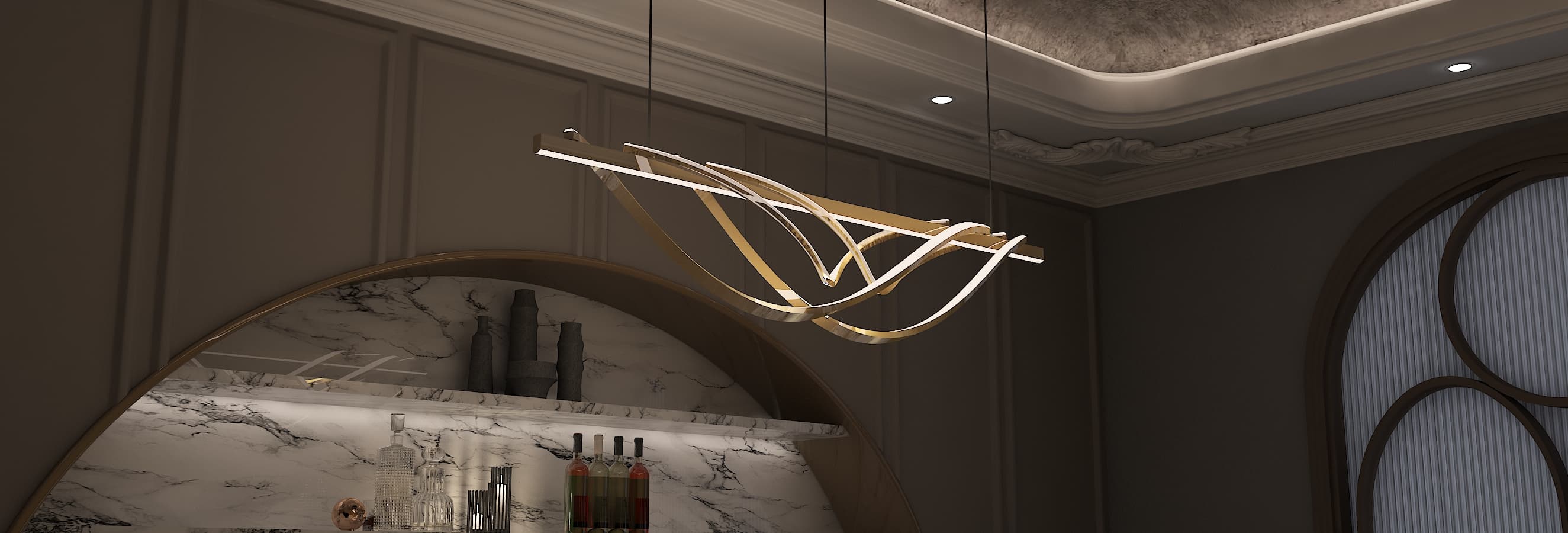 Statement Chandelier